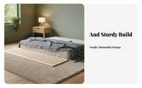 Wooden Bed Slats sturdy Wood Wooden Slat Frame Knot Mattress Support for Homeowners, DIY aficionados, Bedroom, Dormitory, Dorm Room