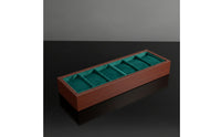 6-Slot Watch Display Tray Cloth-linedLined Watch Tray Scratch-Resistant Soft for Men, Dresser