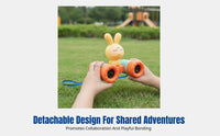 Children's Binoculars, 8x Magnification, HD, Bunny Design, Lightweight, Preschool, Random Color