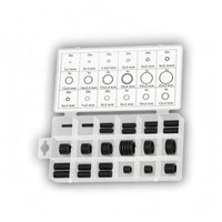 Compartmented Box O-Seal Seal Kit Plastic Storage Case Bunasealing Seal Assortment Assorted Repair Supplies Black