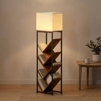 Shelving Unified Lamp Angled Shelves Floor-Standing Shelving Unified 3 Color
