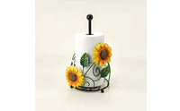 Decorative Countertop Paper Towel Holder Sturdy Freestanding Paper Towel Holder Stylish Space-Saving for Kitchen