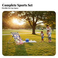 Parent-Child Interaction Kids Golf Practice Toy Colorful Design Target Game Great Gift for Families, Preschoolers