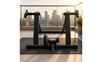 Cycle Training Stand Metal Folding Bike Stable Base Stationary Bike Stand