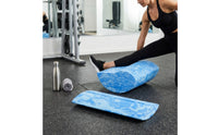 2 Pieces Long-Lasting Stretching Balance Instructor Lightweight Foam Wedge with Rocker Portable Stretching Wedge Compact for Yogis, Athletes, Home Gym, Rehab