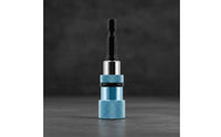 Single-Handed-Handed Use Quick Change Bit Holder Long-Lasting Quick Release Bit Holder Knurled Grip Hex Shank Adapter Heavy-Duty for Professionals, Repair, Construction