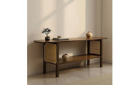 Television Stand Television Stand Console Table with Shelf for Living Room, Entryway, Small Apartments