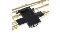 Leather Trumpet Hand Protector Protects Finish Instrument Valve Guard Sweat Protection Musical Instrument Accessory for Students, Instrumentalists
