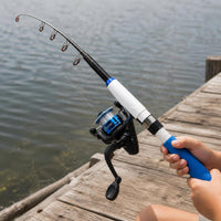 Mini Telescopic Fishing Rod Super Hard Casting Rod for Sea Fishing Lure Fishing