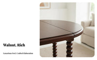 Two Level End Table Extendable Design Rotating Top for Living Room