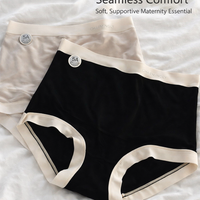 Maternity Underwear Postpartum with High Waist Over Bump Support, Soft Modal Blend Knickers After Birth, Breathable Gusset