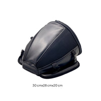 Waterproof Motorcycle Rear Seat Bag Multifunctional Motorcycle Luggage with Shoulder Strap Sturdy Universal for Commuters