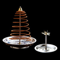 Adjustable Stainless Steel Incense Burner Holder for Coil and Stick Incense
