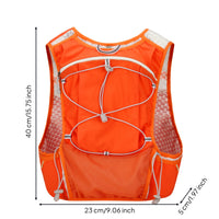 Running Vest Backpack Adjustable Running Backpack Low-Profile Water Carrier for Runners