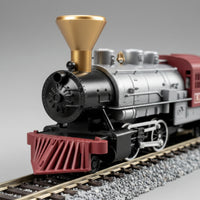 1:87 Ratio Oval Track Train Set Metal Rails HO Scale Model Railway Set ABS Plastic