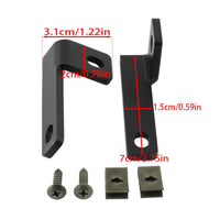 Motorcycle Auxiliary Light Bracket Heavy Duty Fog Light Mount Rust-Resistant Motorcycle Lights Mounting Kit for DIY Enthusiasts