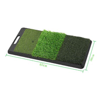 Golf Practice Mat Portable Golf Hitting Mat Turf Surface Training Gear