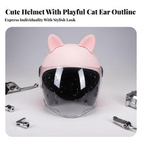 Electric Bike Helmet Four-Season Helmet with Visor Rainproof Visor Ed Headwear for Men, Motorcyclists, Daily Travel, Commuting, Street Riding