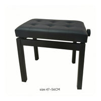 Padded Adjustable Piano Bench Wooden Piano Bench Sturdy Seat Ergonomic for Home Studio, Classroom