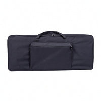 Keyboard Bag with Pocket Padded Keyboard Carrying Bag Soft Zippered for Keyboardists, Travel, Rehearsals