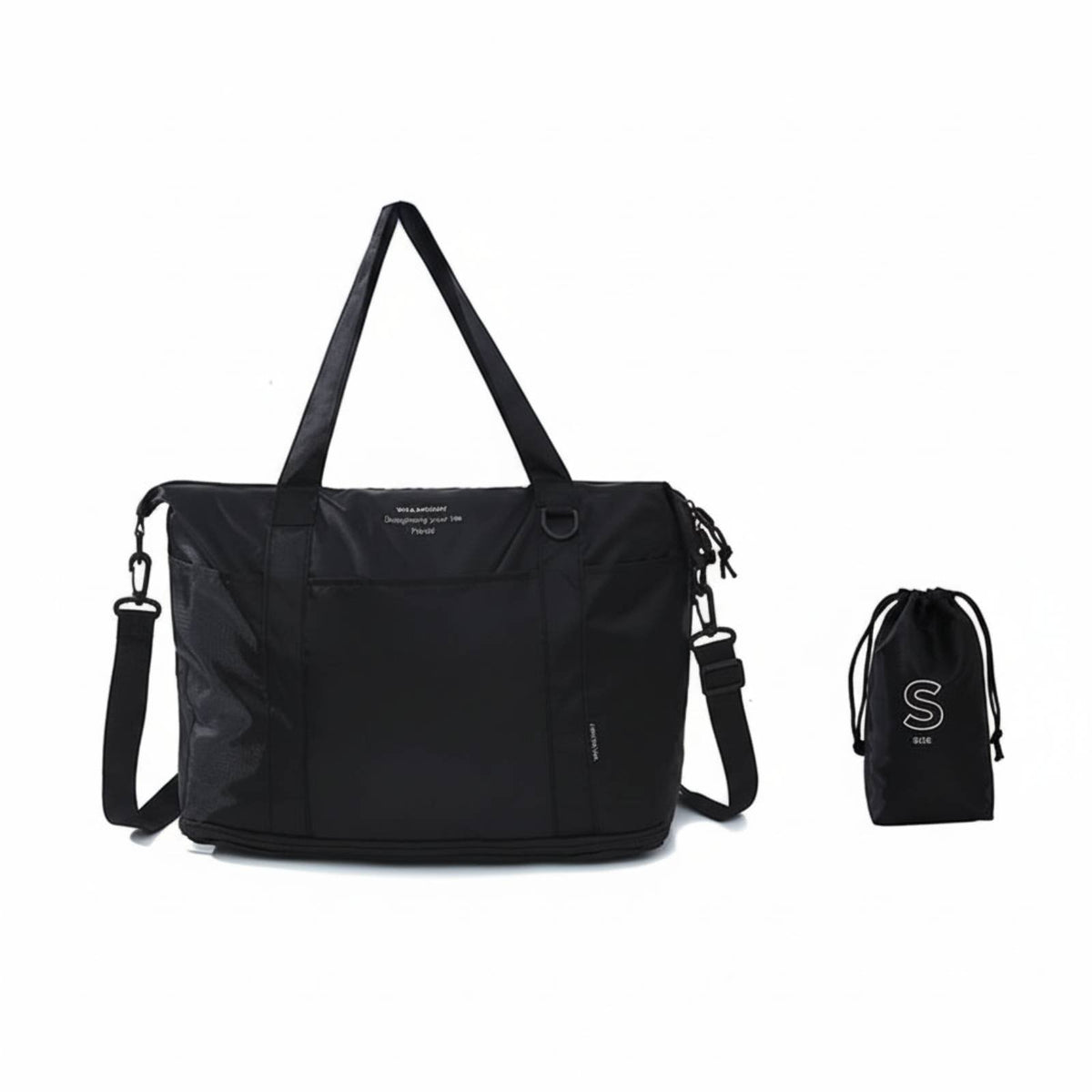 Foldable Travel Bag Large Capacity Expandable Travel Bag Luggage Sleeve Tote for Journeyers, Women