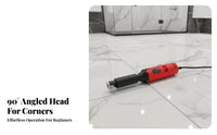 Electric Gr from Removal Tool 6-Speed Adjustable 90-Degree Angle Grinder Right-Angle Die Grinder Multi-Functional for Deburring