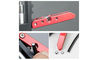 Bike Hydraulic Insertion Tool Anodized Hydraulic Hose Fitting with Clamp for Workshop