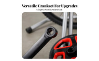 Mountain Bike Crankset Includes Chain Guard Triple Chain Loop Crankset 3 Speed Cycle Chainwheel High-Strength Carbon Steel