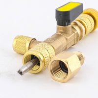 Valve Core Removal Tool Compact Connector Core Remover Installer Tool Heavy Duty for Refrigeration Service