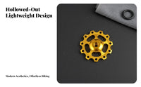 Rear Derailleur Guide Wheel Lightweight 11 Tooth Bike Pulley CNC Machined Rear Derailleur Pulley for Mountain Bikers, Biking Enthusiasts
