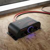 Bass Control 12V Audio Amplifier LED Knob Car Power Amplifier High-Fidelity Sound Sound