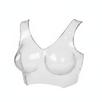 Photo Prop Transparent Bra Mannequin Lightweight Bra Display Mannequin Portable Underwear Display Torso for Product Photography