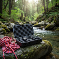 Waterproof Hard Shell Case Dustproof Portable Container Crushproof Shockproof Equipment Carrying Case for Photographers, Hunters, Outdoor, Boating