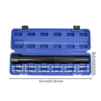 13 Pieces Steering Rod Removal Set Molded Compartments Inner Tie Rod Tool Set Hinged Lid Garage Equipment for Chassis Maintenance