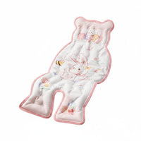 Single-Piece-Piece Stroller Seat Cushion Pad Stitched Quilted Stroller Cushion Binding Border Seat Liner Insert Padded