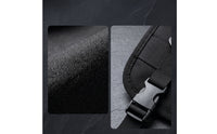 Structured Motorcycle Rear Seat Bag with Shoulder Strap Universal Motorcycle Rear Seat Bag Sturdy Luggage Heavy-Duty for Commuters, Tourists