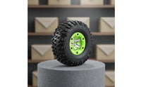 2 Pieces 12427 Replacement Tire Easy to Install RC Replacement Tires Abrasion Resistant remoted Control Truck Tire for Outdoor