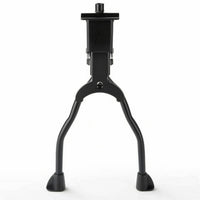 Double-Leg Bike Kickstand Heavy-Duty Center-Mount Bike Kickstand Stand Stable Metal for Cyclists, Commuting, Touring
