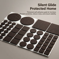 Silicone Rubber , Thickened Chair Leg Pads Anti-Slip for Tables and Chairs, Chair Leg Covers for Hardwood Floors
