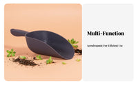 Rust-Proof Plastic Scoop Lightweight Plastic Garden Shovel Long-Lasting for Ice Removal, Balcony
