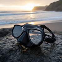 Wide View Unrestricted Diving Mask Nose Cover Underwater Mask Anti-Fog Water Sports Gear Pressure Equalization for Adults, Men, Women, Snorkeling