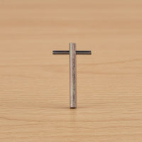Triangular Elevator Key Metal Elevator Triangle Key Hollow for Maintenance Workers, Emergency Responders