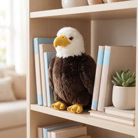 Soft Toy Eagle Cuddly Plushie Fuzzy for Playroom