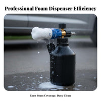Pressure Washer Foam Dispenser High Capacity 1L Soap Dispenser Foam Dispenser Leak-Resistant Car Wash Soap Foam Dispenser
