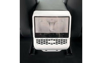 Custom Fit Rear AC Vent Cover Scratch Resistant Carbon Fiber Vent Trim Glossy Finish Rear Console Screen Frame Prevents Debris for Electric Vehicle Model 3 Sedan Owners