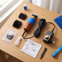 Mains-Powered Hair Grooming Tool Trimmer with Performance Dial Corded Hair Trimmer Kit with Guide Combs Heavy Duty Barber Clippers for Men, Barbers