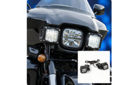 Motorcycle Auxiliary Lights Easy Installation Motorcycle Turn Indicators Compact Light Bracket for Riders