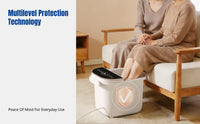 Foot Spa with Intelligent Heating, Automatic Electric Massage, Home Use, Deep Barrel, Easy to Clean