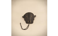 Bull Shaped Head Waist Bag Versatile PU Leather Belt Pouch Retro Design Fanny Pack for Casual Outings