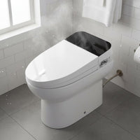 Multi Function Smart Bidet Toilet Low Maintenance Smart Toilet Lid Warm Water Wash Bathroom Fixture Night Light